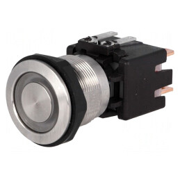 Comutator Anti-Vandalism DPST-NO 12A 250VAC IP64 Roșu | Electronic-mag.ro | Componente Electronice