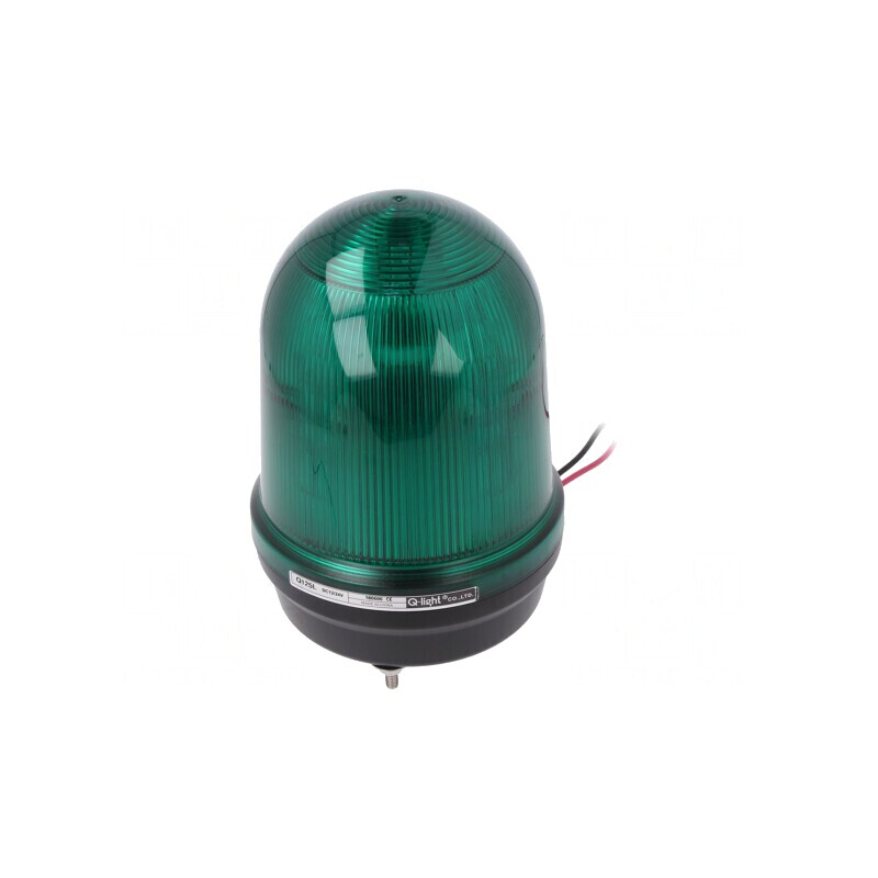 Semnalizator Luminos Verde IP65 Q125L | Electronic-mag.ro | Componente Electronice
