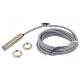Senzor Inductiv PNP NO 6mm M12 cu Cablu 2m | Electronic-mag.ro | Componente Electronice