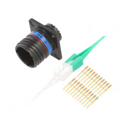 Conector militar 13 mm MIL-DTL-38999 Series III tată | Electronic-mag.ro | Componente Electronice