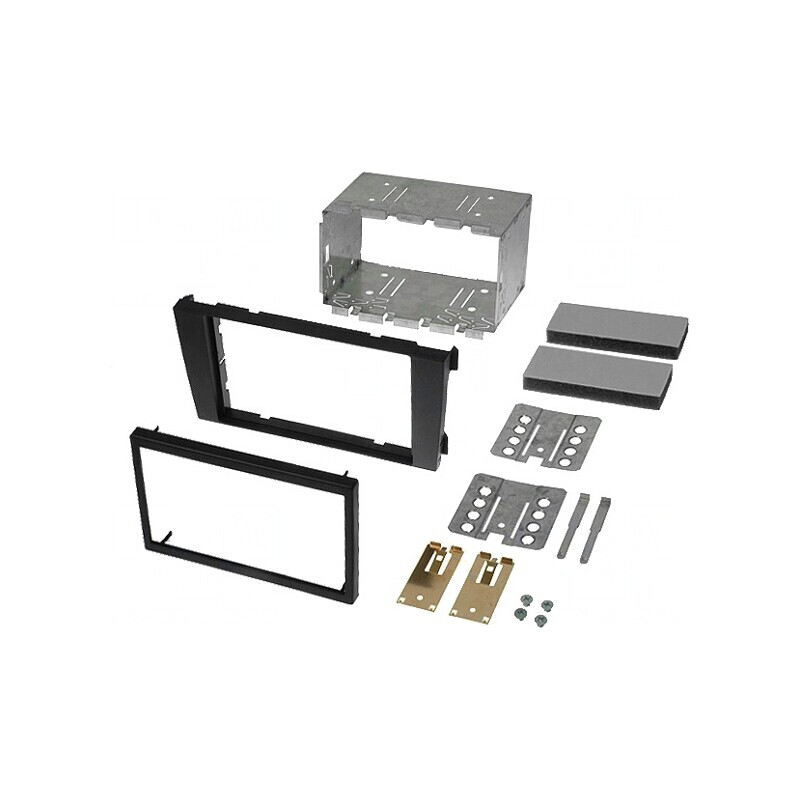 Cadru radio Audi 2 DIN negru | Electronic-mag.ro | Componente Electronice