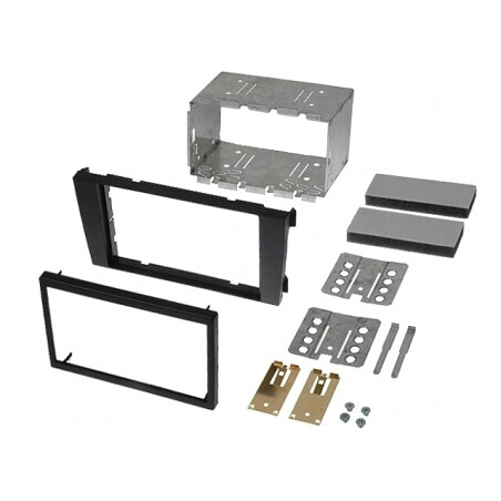 Cadru radio Audi 2 DIN negru | Electronic-mag.ro | Componente Electronice