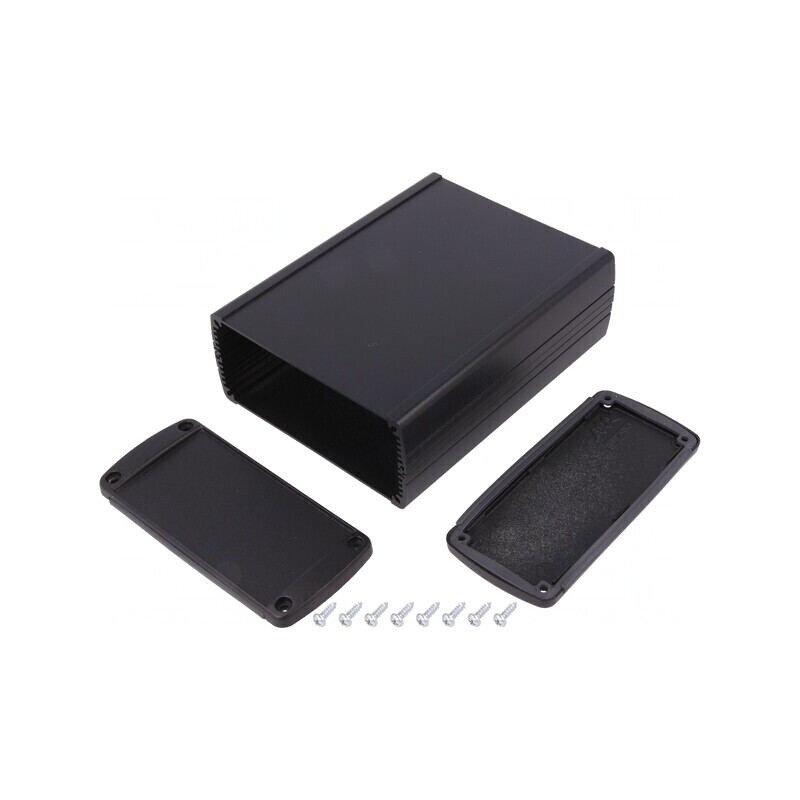 Carcasă universală aluminiu TEKAM 106mm x 145mm x 45mm | Electronic-mag.ro | Componente Electronice