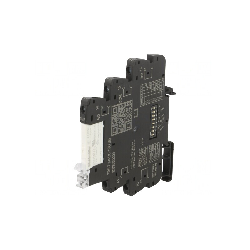 Releu intermediar SPDT 24VDC 6A pentru şină DIN | Electronic-mag.ro | Componente Electronice