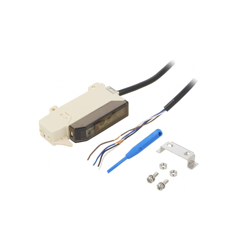Amplificator fibră optică NPN cu cablu 2m BF3RX