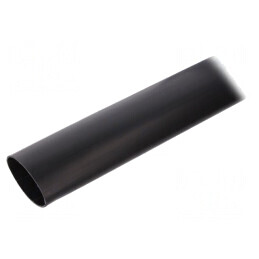 Manșon Termocontractabil cu Adeziv 50,8mm x 1,22m Negru | Electronic-mag.ro | Componente Electronice