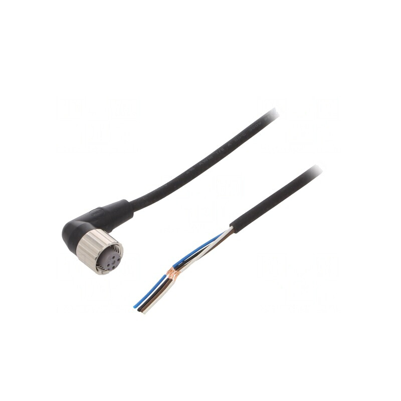 Cablu de Conectare M12 4PIN unghi 10m PUR | Electronic-mag.ro | Componente Electronice