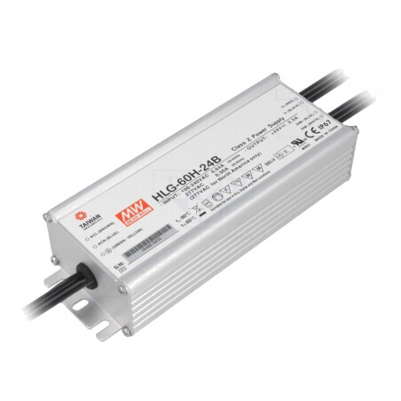 Alimentator LED 60W 24V 2.5A IP67 | Electronic-mag.ro | Componente Electronice