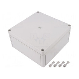 Carcasă Universală Policarbonat 180x182x90mm | Electronic-mag.ro | Componente Electronice