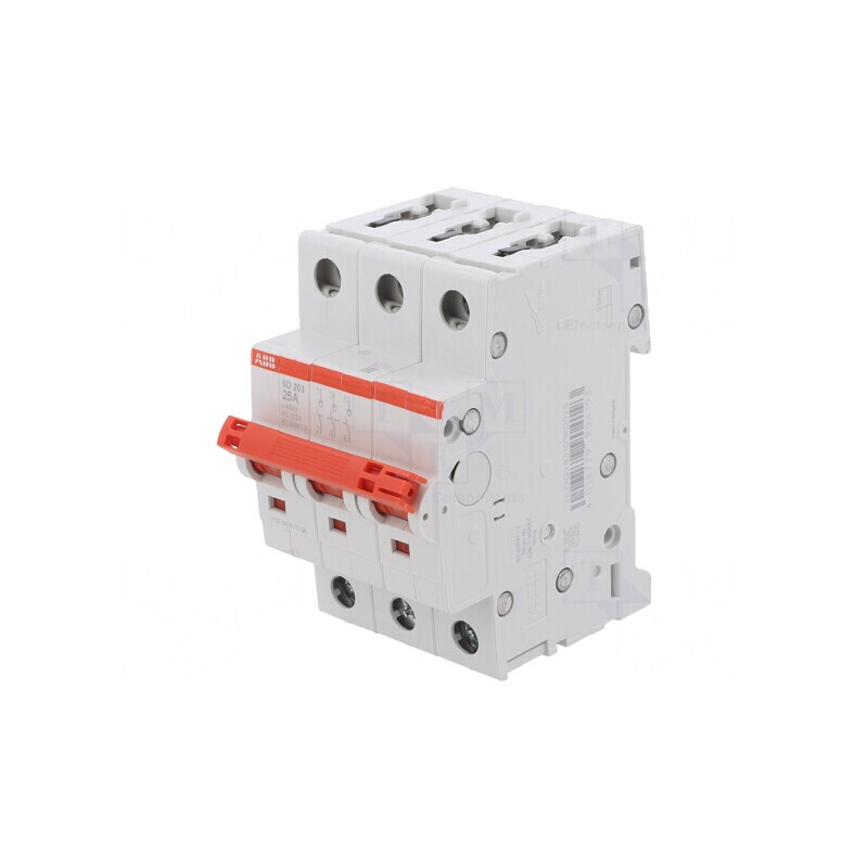 Separator-întrerupător 3P DIN 25A 400VAC | Electronic-mag.ro | Componente Electronice