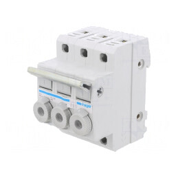 Separator cu Fuzibil 10x38mm pentru Șină DIN 20A 400V 3 Poli | Electronic-mag.ro | Componente Electronice