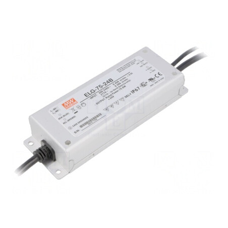 Alimentator LED 75W 24V IP67 | Electronic-mag.ro | Componente Electronice