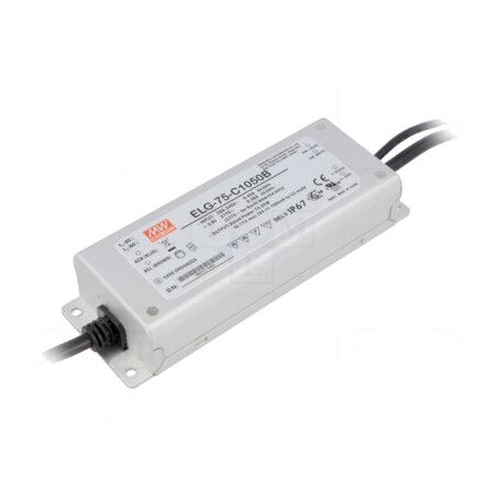 Alimentator LED 75W 35-71VDC 1050mA 180-295VAC | Electronic-mag.ro | Componente Electronice