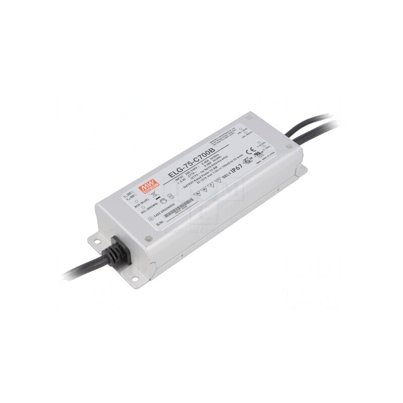 Alimentator LED 75W 700mA 53-107V | Electronic-mag.ro | Componente Electronice Alimentator LED 75W 700mA 53-107V | Electronic-mag.ro | Componente Electronice