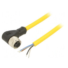 Cablu Conectare M12 5-Pin Unghi 250VAC 4A PVC | Electronic-mag.ro | Componente Electronice