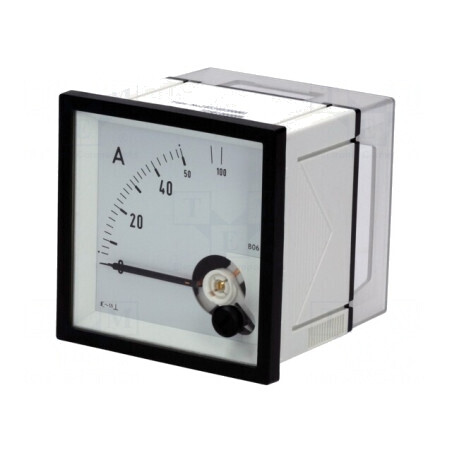 Ampermetru Panou AC True RMS 0-50A/100A Clasa 1.5 | Electronic-mag.ro | Componente Electronice