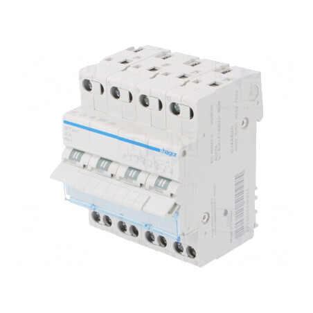 Întrețupător cu Manetă 4 Poli 230VAC 40A IP20 | Electronic-mag.ro | Componente Electronice