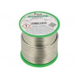 Sârmă de lipit fără plumb 500g 3mm 227°C | Electronic-mag.ro | Componente Electronice