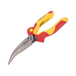 Clești Izolați Curbați Semirotunzi Oțel 200mm | Electronic-mag.ro | Componente Electronice