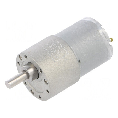 Motor DC cu Transmisie 6-12V 5.5A Ax Crestătură D Metal 37x57 mm | Electronic-mag.ro | Componente Electronice