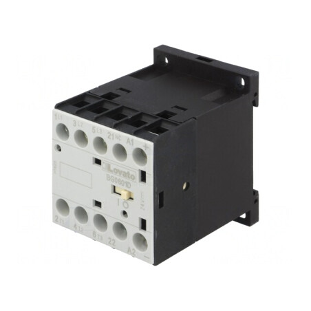 Contactor 3P NO + 3 Auxiliare NC 24VDC 6A