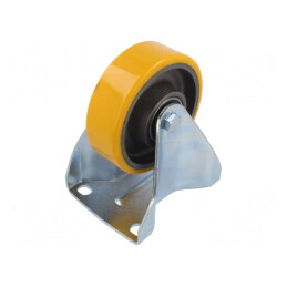 Roată de Transport 125mm 400kg Rigidă | Electronic-mag.ro | Componente Electronice