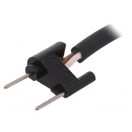 Cablu Alimentare 230VAC 24VDC 5m Negru | Electronic-mag.ro | Componente Electronice