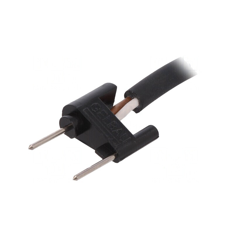 Cablu Alimentare 230VAC 24VDC 5m Negru | Electronic-mag.ro | Componente Electronice