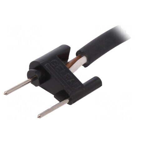 Cablu Alimentare 230VAC 24VDC 5m Negru | Electronic-mag.ro | Componente Electronice