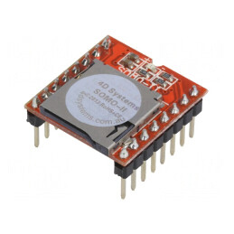 Modul Player Fișiere Audio 3,5VDC SOMO-II | Electronic-mag.ro | Componente Electronice