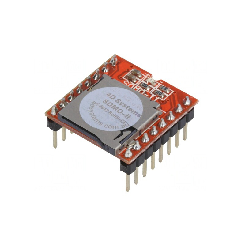 Modul Player Fișiere Audio 3,5VDC SOMO-II | Electronic-mag.ro | Componente Electronice