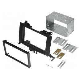 Cadru Radio 2 DIN Negru pentru Mercedes/VW | Electronic-mag.ro | Componente Electronice