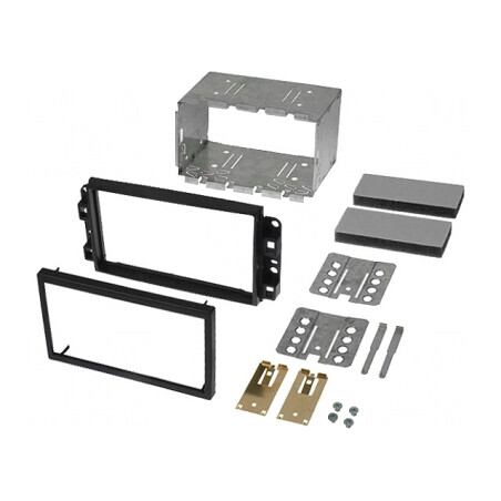Cadru radio Chevrolet 2 DIN negru | Electronic-mag.ro | Componente Electronice