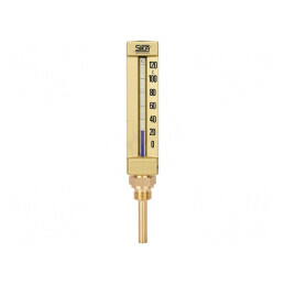 Termometru Temperatură Aluminiu -20÷160°C | Electronic-mag.ro | Componente Electronice