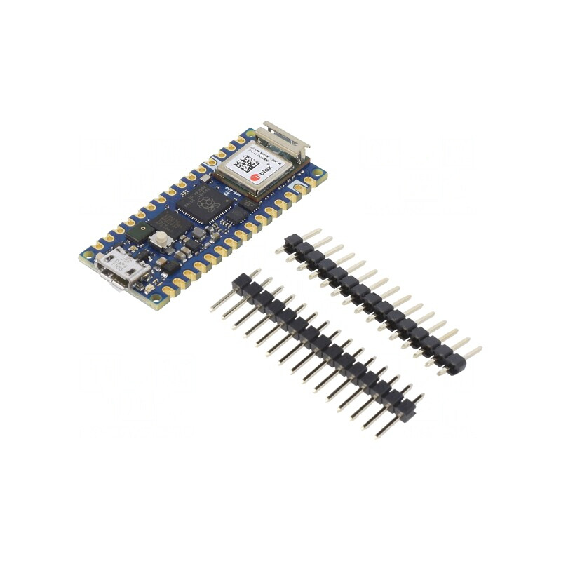 Arduino Nano RP2040 Connect fără pini 133MHz 3.3V USB Micro | Electronic-mag.ro | Componente Electronice Arduino Nano RP2040 Connect fără pini 133MHz 3.3V USB Micro | Electronic-mag.ro | Componente Electronice