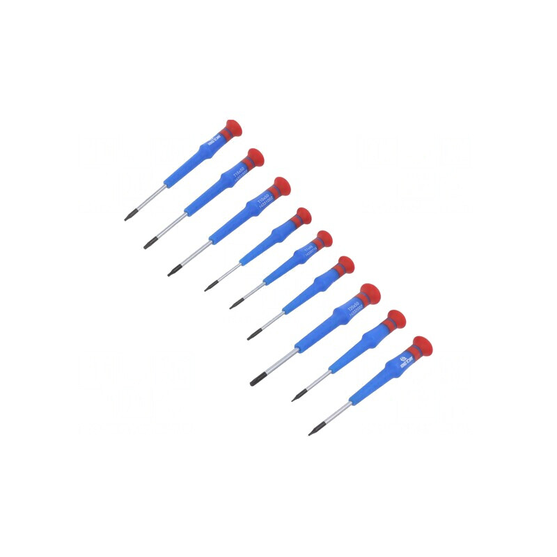 Set Şurubelniţe de Precizie Torx 9 Bucăţi | Electronic-mag.ro | Componente Electronice