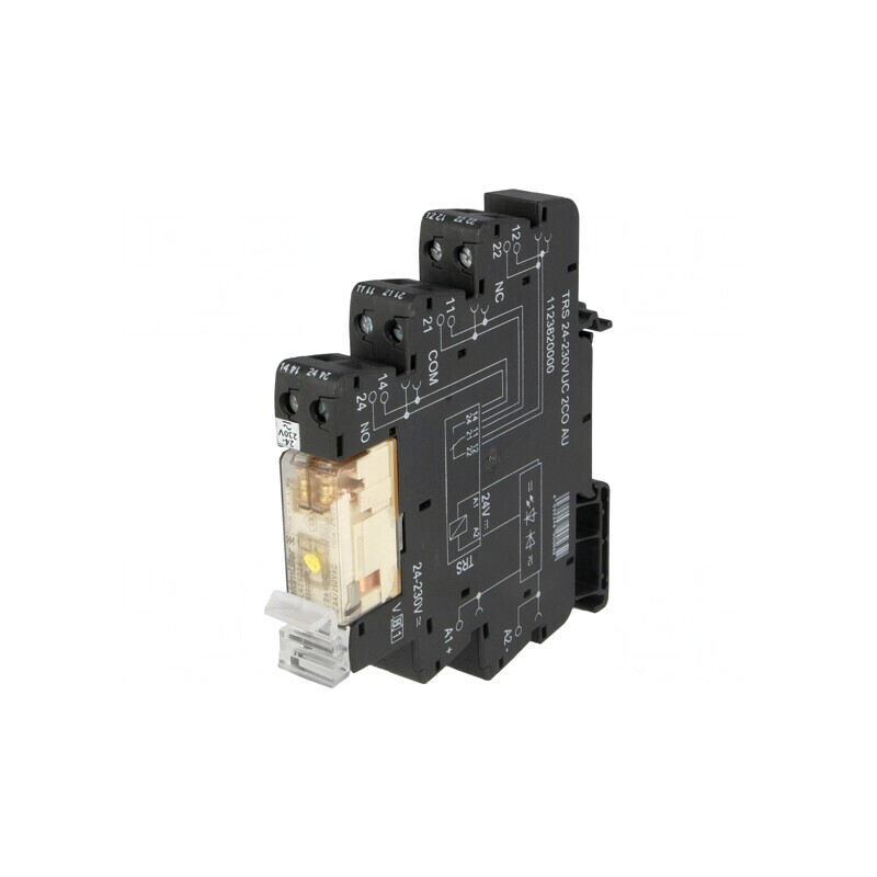 Releu Intermediar DPDT 24-230V 8A | Electronic-mag.ro | Componente Electronice