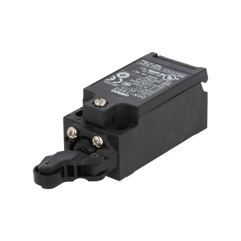Limitator Cursă Manetă 20mm Rola Plastic 12mm 10A D4N-1A62 | Electronic-mag.ro | Componente Electronice