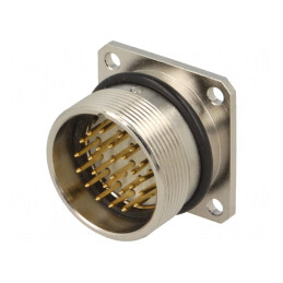 Conector ZYLIN M27 Tată Soclu IP67 26 PIN | Electronic-mag.ro | Componente Electronice