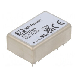 Convertor DC/DC 12W 9-36V la 12V și -12V THT | Electronic-mag.ro | Componente Electronice