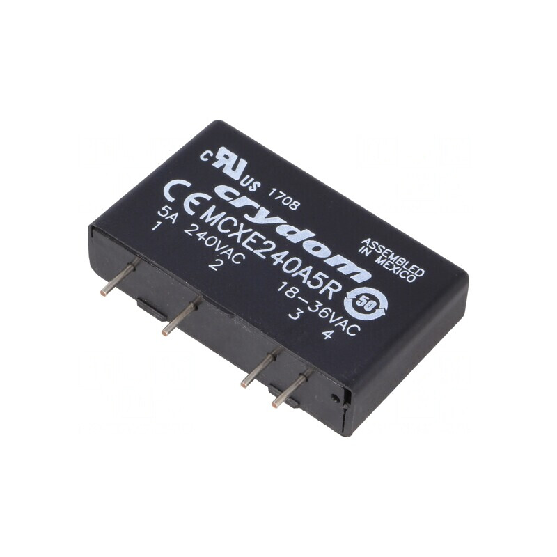 Releu Semiconductor 1-Fazat 5A 12-280VAC | Electronic-mag.ro | Componente Electronice Releu Semiconductor 1-Fazat 5A 12-280VAC | Electronic-mag.ro | Componente Electronice