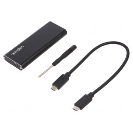 Carcasă hard disc M.2 USB 3.1 neagră | Electronic-mag.ro | Componente Electronice