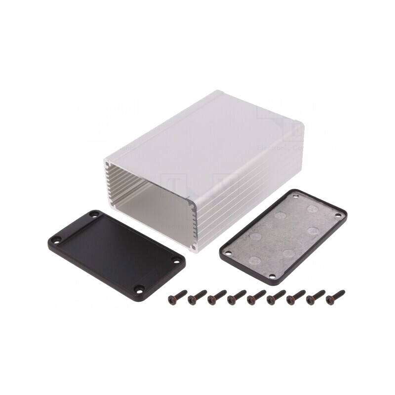 Carcasă Aluminiu 84x120x44mm Naturală | Electronic-mag.ro | Componente Electronice