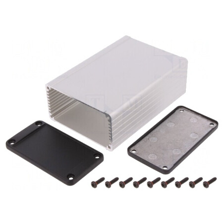 Carcasă Aluminiu 84x120x44mm Naturală | Electronic-mag.ro | Componente Electronice