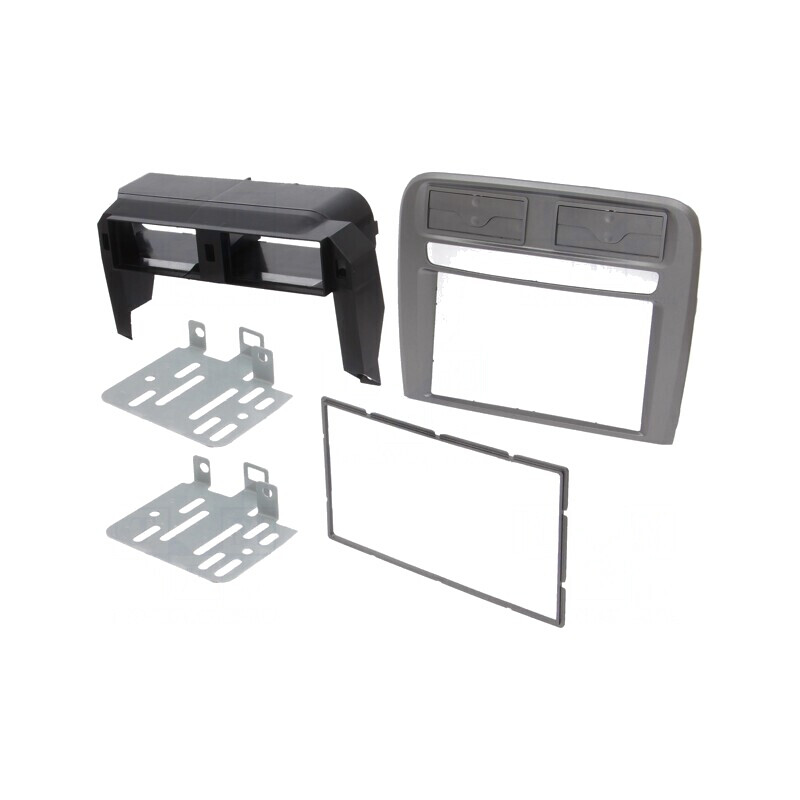 Cadru Radio 2 DIN Fiat Argintiu | Electronic-mag.ro | Componente Electronice
