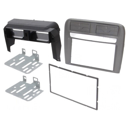 Cadru Radio 2 DIN Fiat Argintiu | Electronic-mag.ro | Componente Electronice