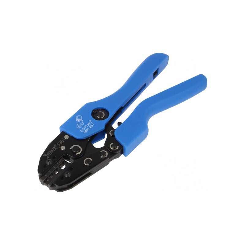 Unealtă de sertizare terminale neizolate 0,5-10mm² BM5351 | Electronic-mag.ro | Componente Electronice