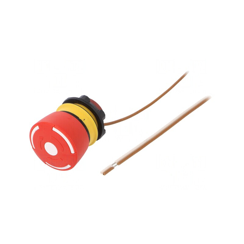 Comutator de Siguranță 22mm 2 NC Roșu fără IP65 | Electronic-mag.ro | Componente Electronice