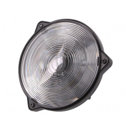 Lentilă LED Rotundă Plexiglass Transparentă 1-4° 82mm