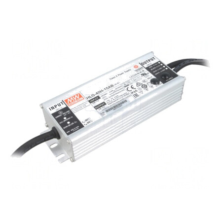 Alimentator LED 40,05W 15VDC 1,6-2,67A | Electronic-mag.ro | Componente Electronice